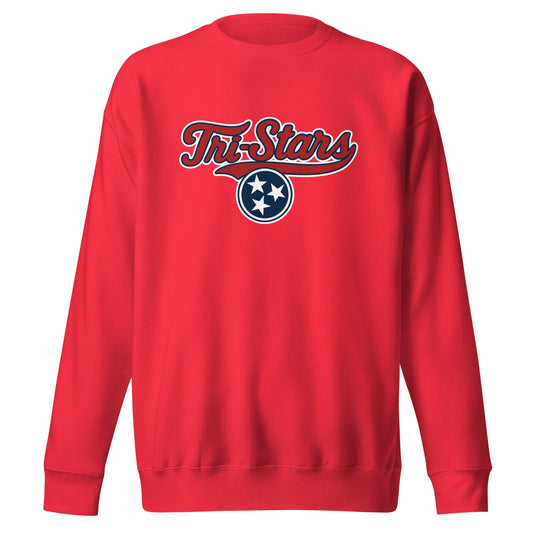 Performance | Crewneck | Tri - Stars | 3 Stars Logo