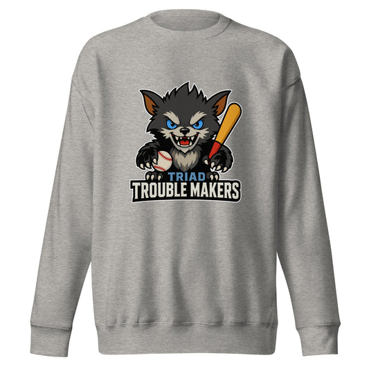 Performance | Crewneck | Triad Troublemakers | Mascot Logo