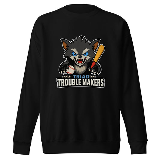 Performance | Crewneck | Triad Troublemakers | Mascot Logo
