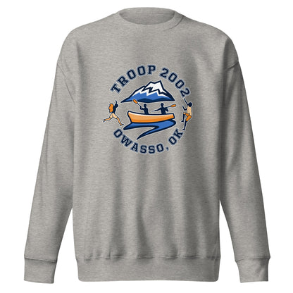 Performance | Crewneck | Troop 2002 | Trailblazer Crest Logo