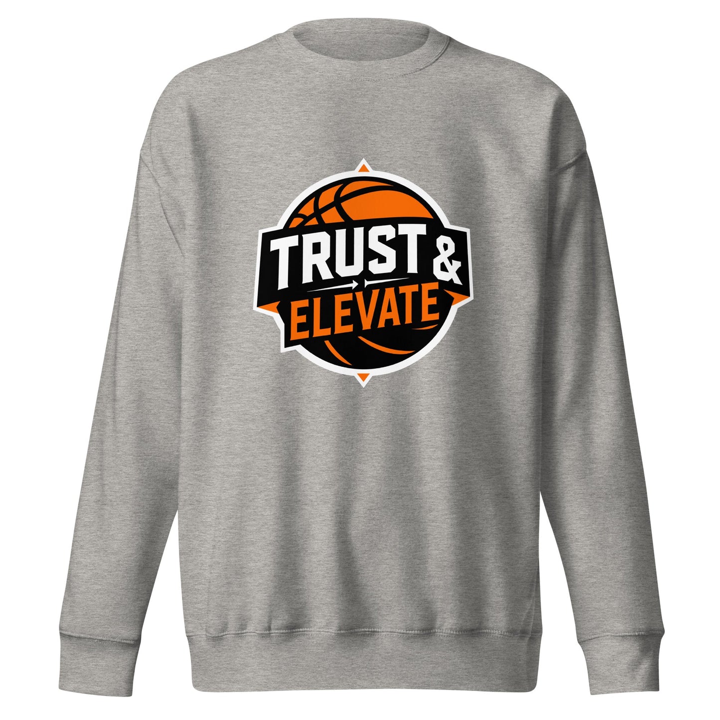 Performance | Crewneck | Trust & Elevate | Athletic Logo
