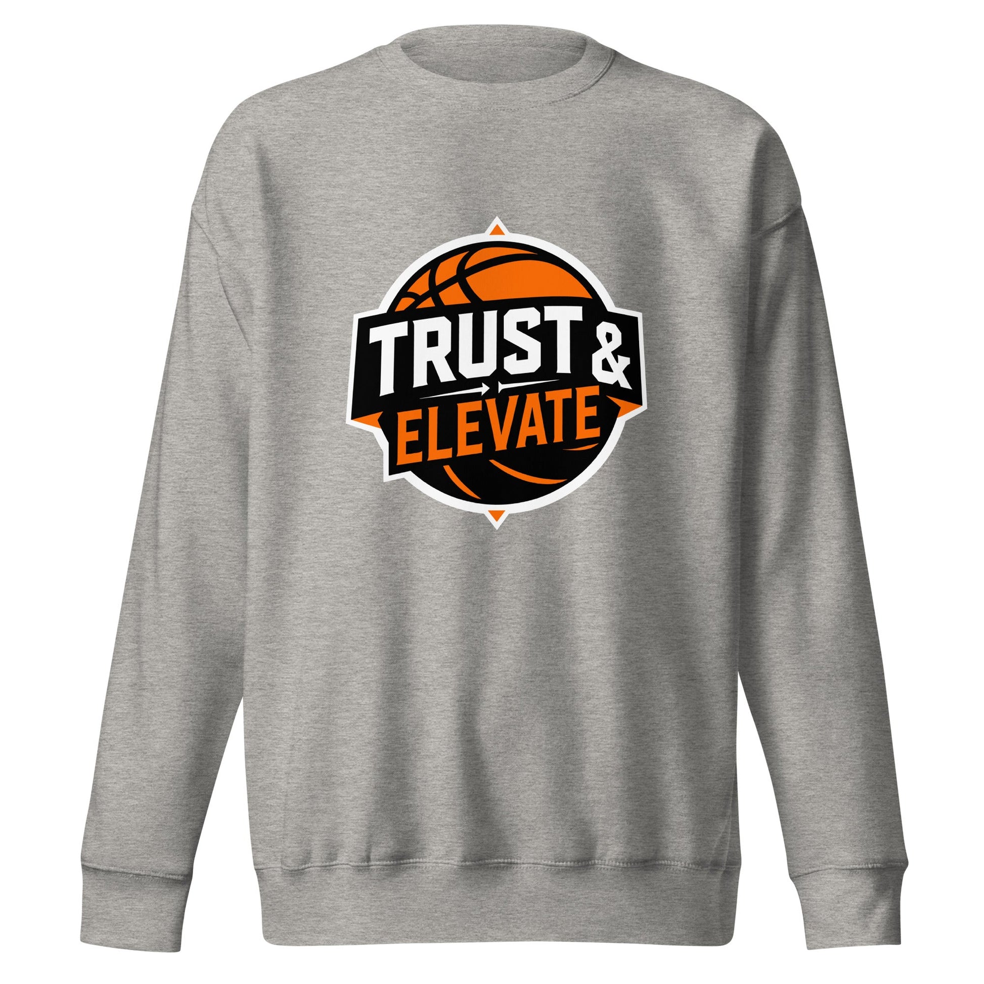 Performance | Crewneck | Trust & Elevate | Athletic Logo