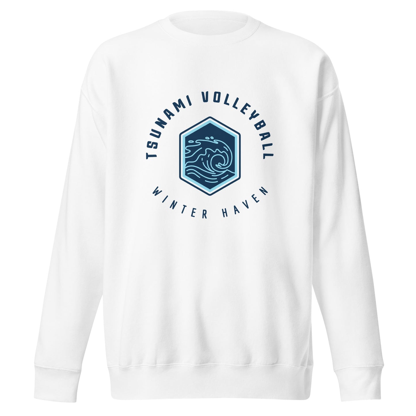 Performance | Crewneck | Tsunami Volleyball Club | Crest Logo