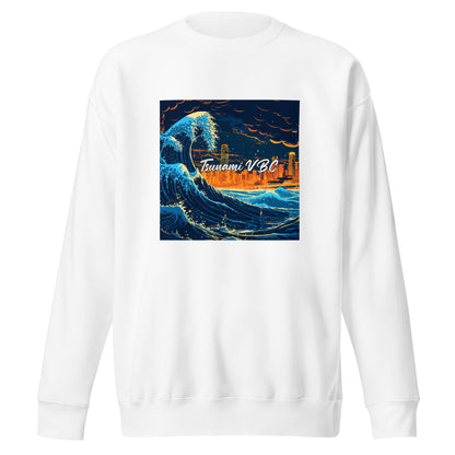Performance | Crewneck | Tsunami Volleyball Club | Glow Tide Athletics Logo
