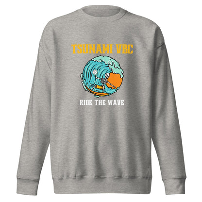 Performance | Crewneck | Tsunami Volleyball Club | Surf Wave VBC Logo