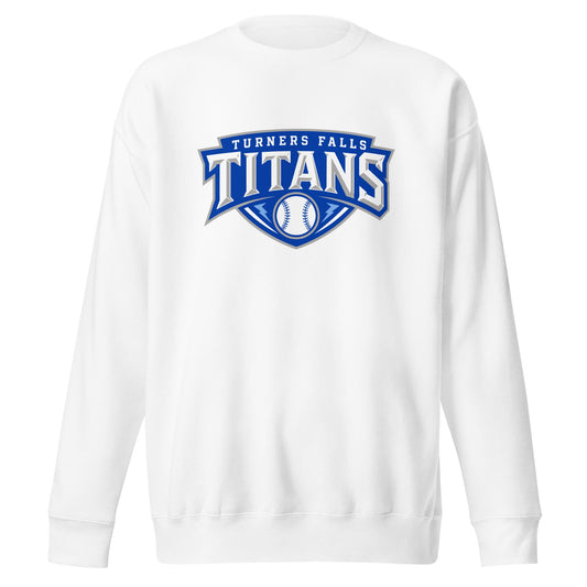 Performance | Crewneck | Turners Falls Titans | Titan Crest Logo