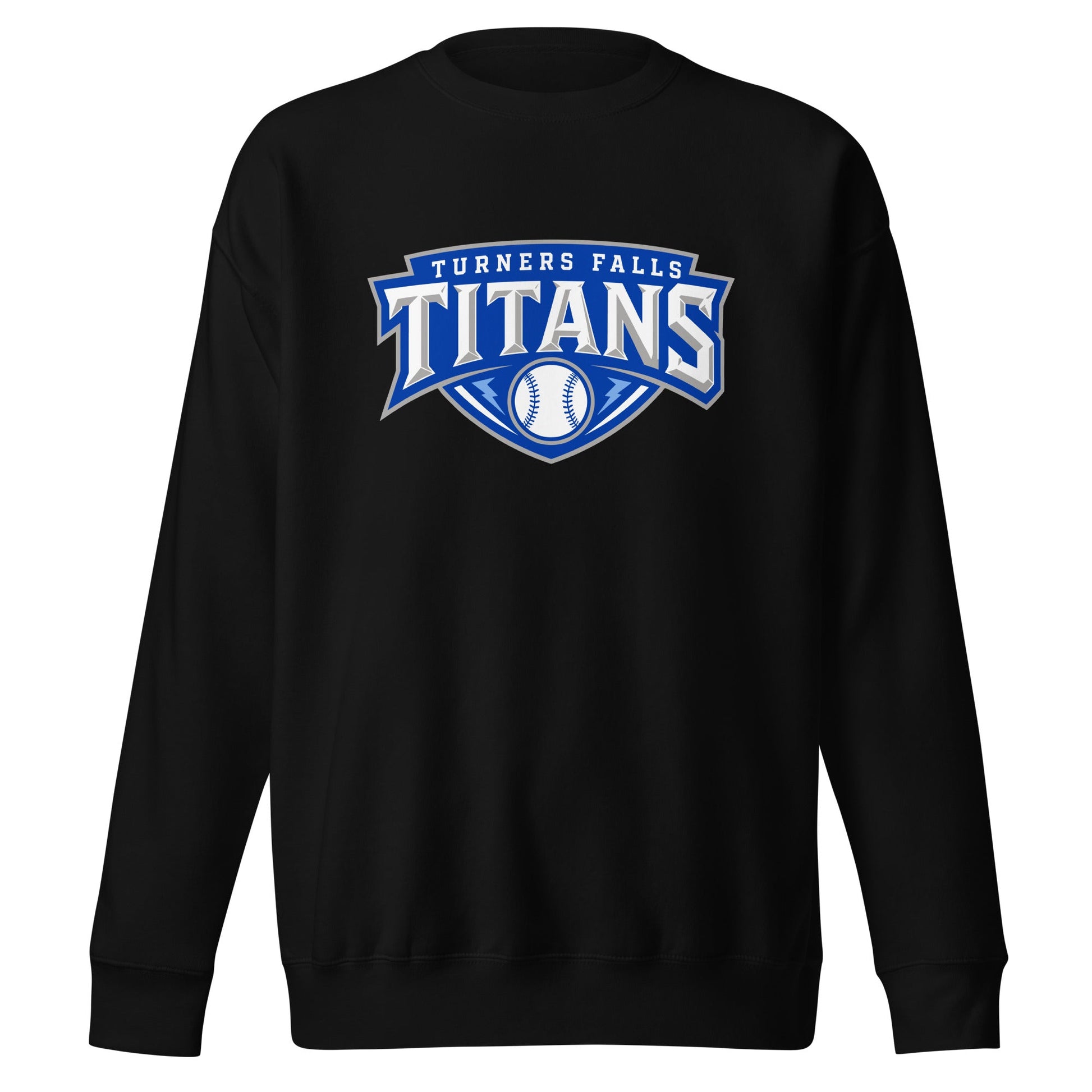 Performance | Crewneck | Turners Falls Titans | Titan Crest Logo