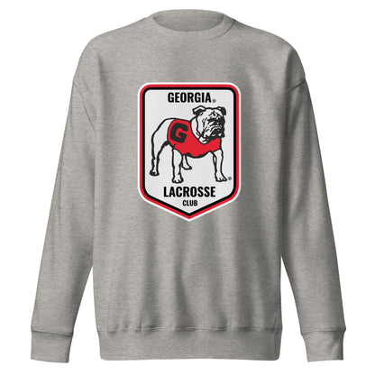 Performance | Crewneck | UGA Club Lacrosse | Shield Logo