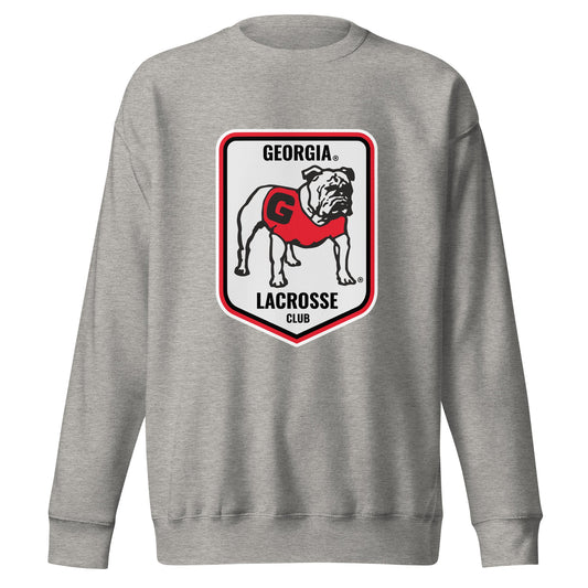 Performance | Crewneck | UGA Club Lacrosse | Shield Logo