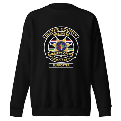 Performance | Crewneck | Ulster County Sheriff's Office Wellness Division | Badge Logo