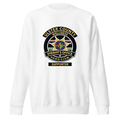 Performance | Crewneck | Ulster County Sheriff's Office Wellness Division | Badge Logo