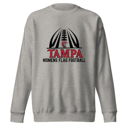 Performance | Crewneck | University of Tampa Women's Flag Football | Football Logo