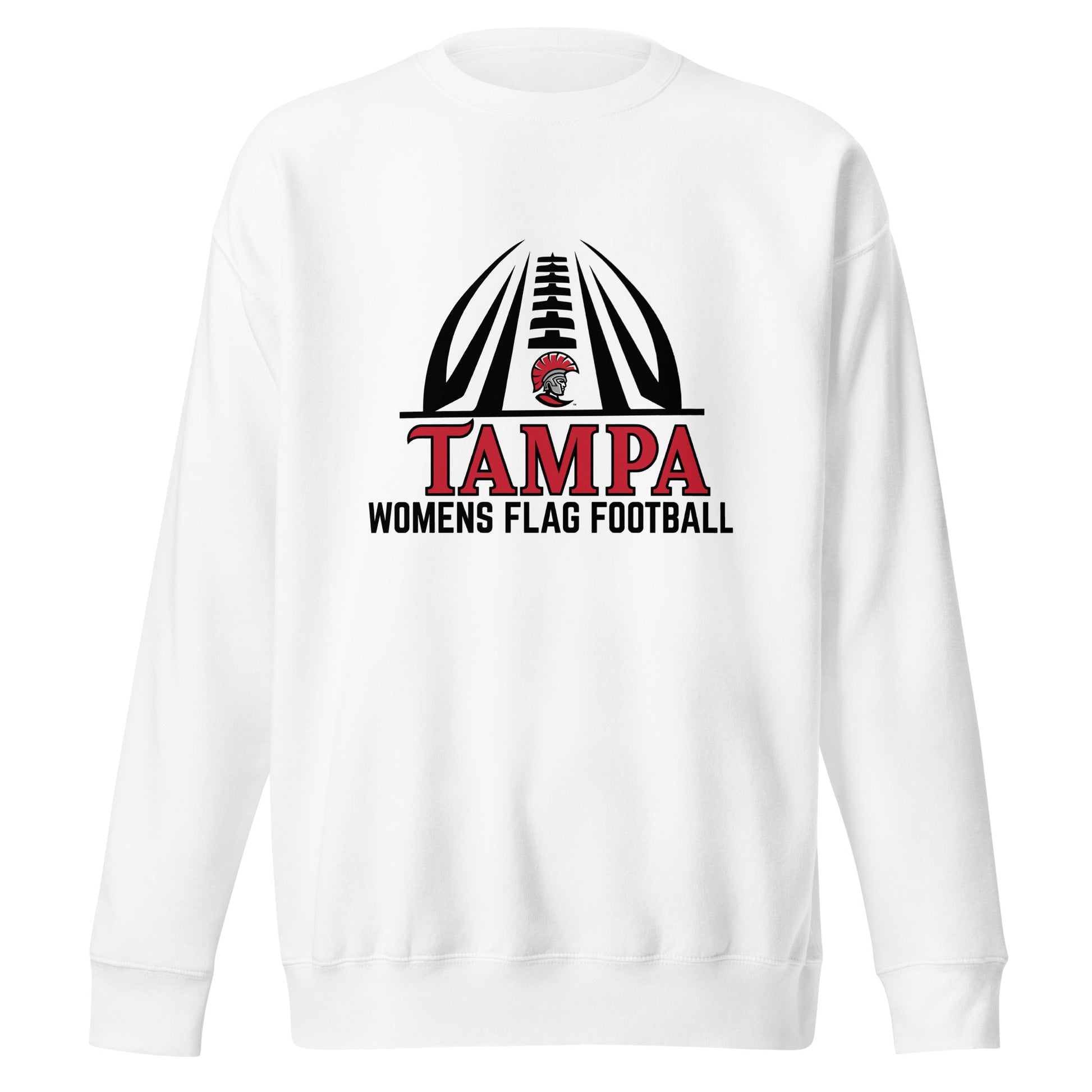 Performance | Crewneck | University of Tampa Women's Flag Football | Football Logo