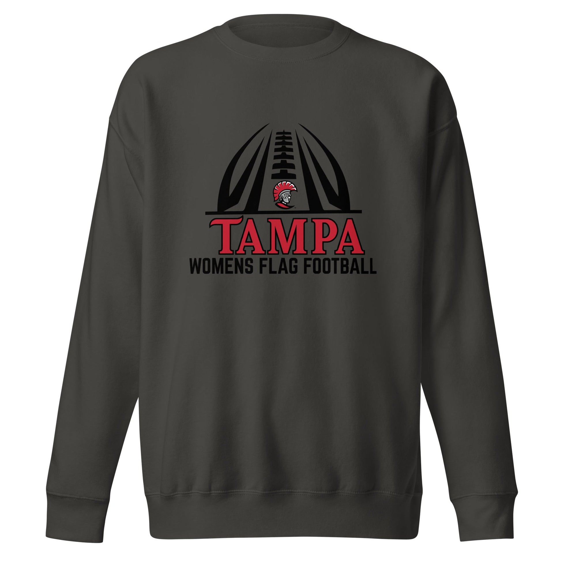 Performance | Crewneck | University of Tampa Women's Flag Football | Football Logo