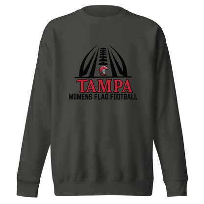 Performance | Crewneck | University of Tampa Women's Flag Football | Football Logo