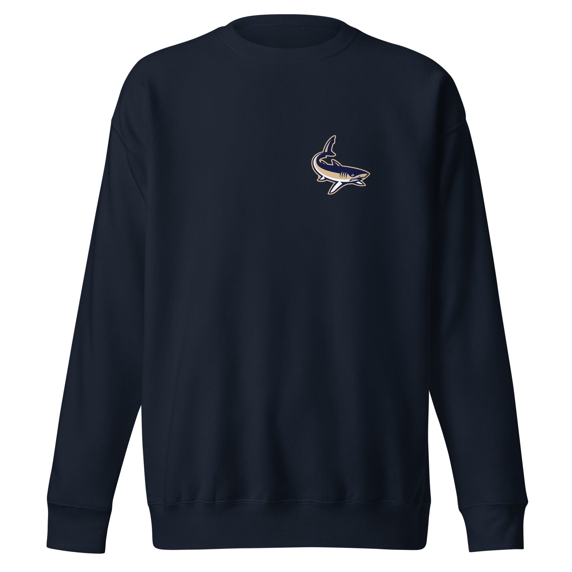 Performance | Crewneck | University South Carolina Beaufort Track & Field | Shark Logo