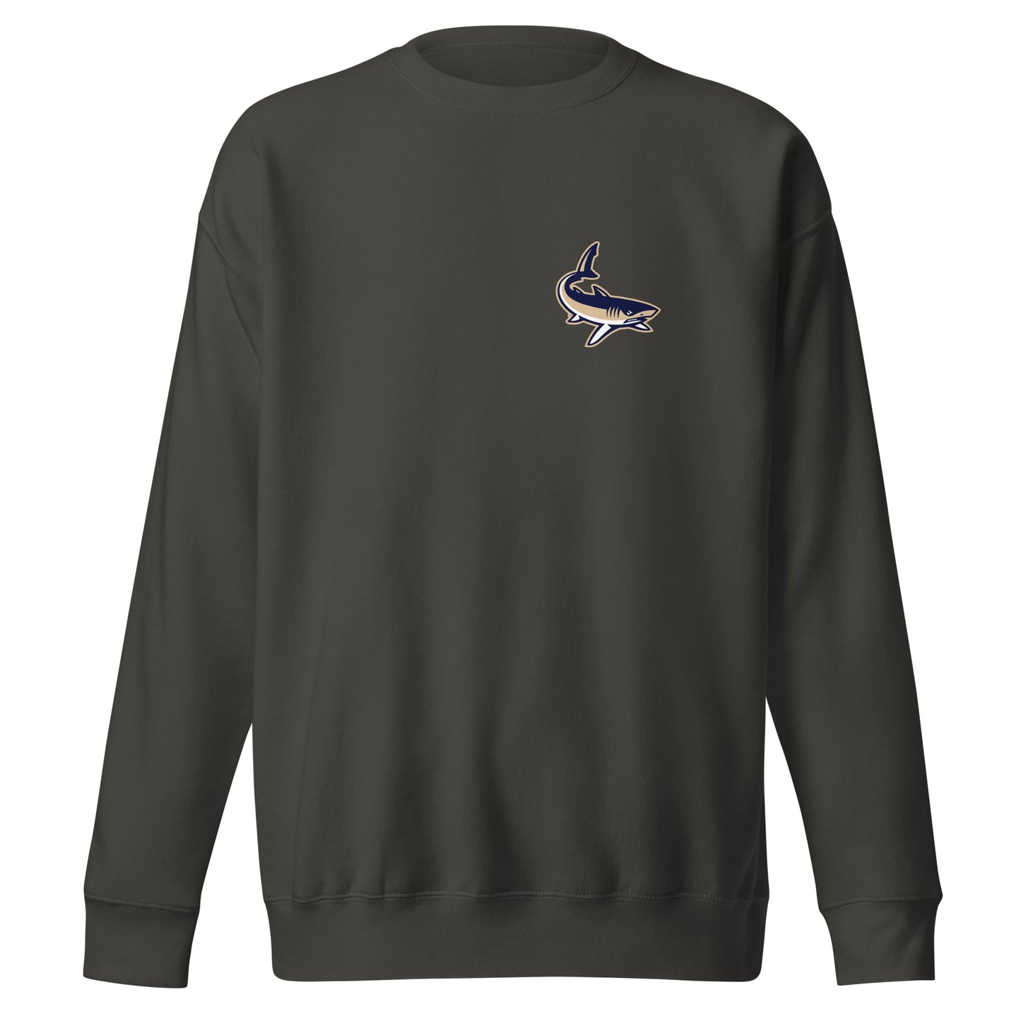 Performance | Crewneck | University South Carolina Beaufort Track & Field | Shark Logo