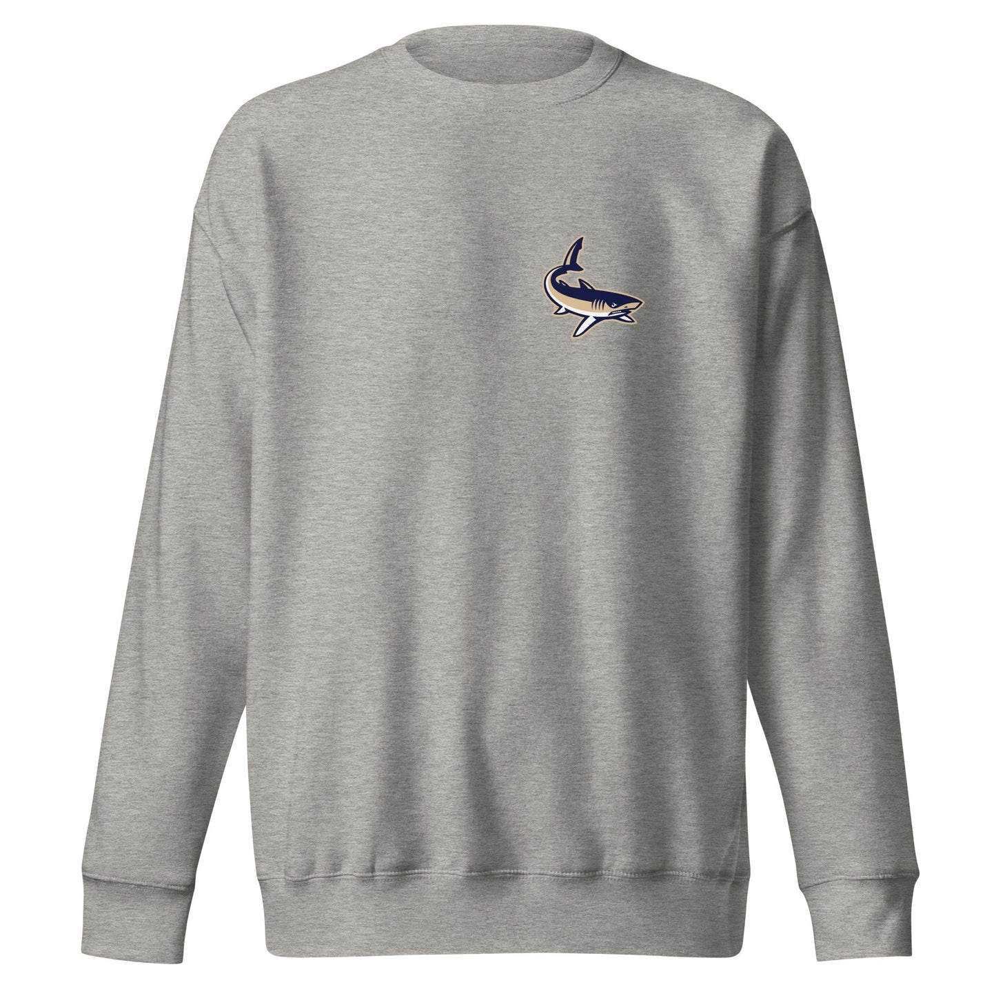 Performance | Crewneck | University South Carolina Beaufort Track & Field | Shark Logo