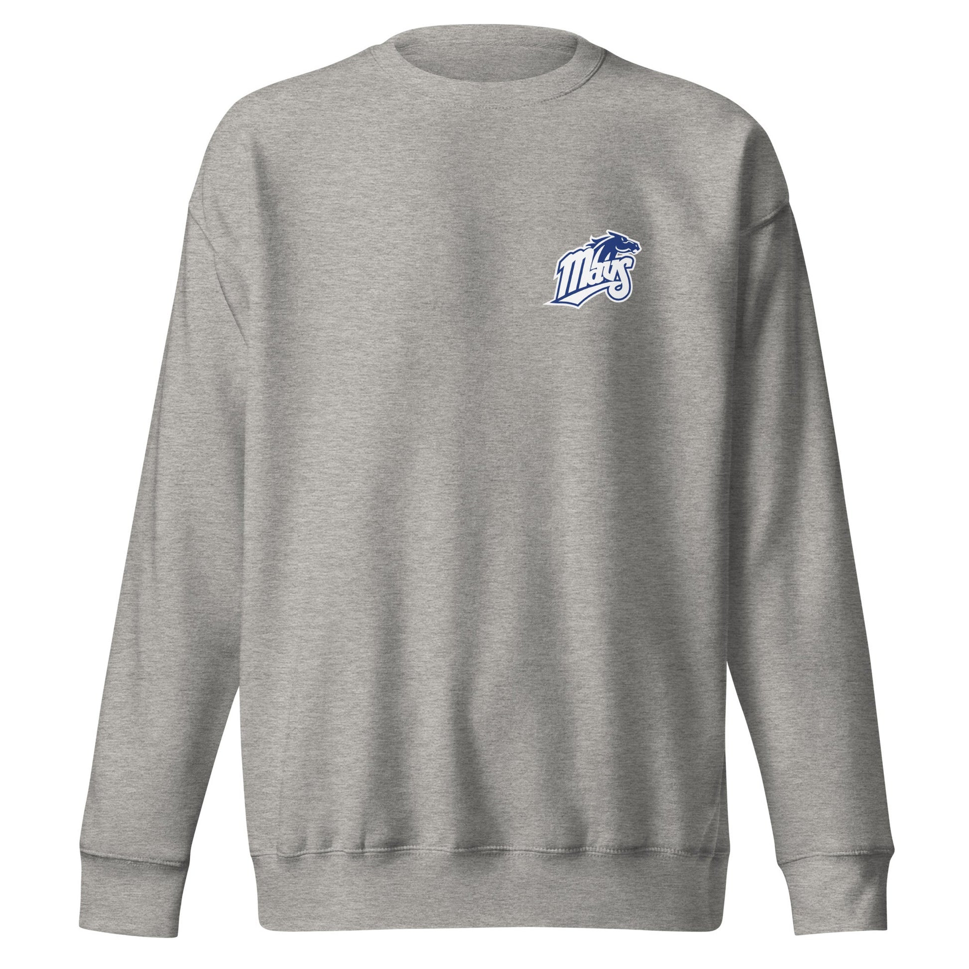 Performance | Crewneck | Upper Makefield Youth Baseball & Softball League | Blue Mavs Logo