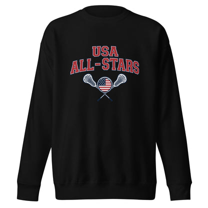 Performance | Crewneck | USA ALL STARS BERLIN 2026 | Modern Script Logo