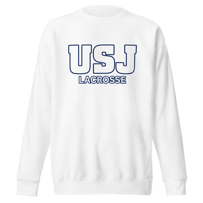 Performance | Crewneck | USJ women’s lacrosse | Modern Script Logo