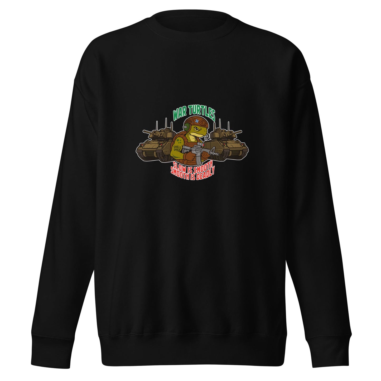 Performance | Crewneck | War Turtles | Battalion Logo