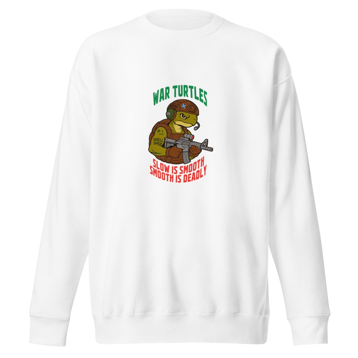 Performance | Crewneck | War Turtles | Mascot Logo