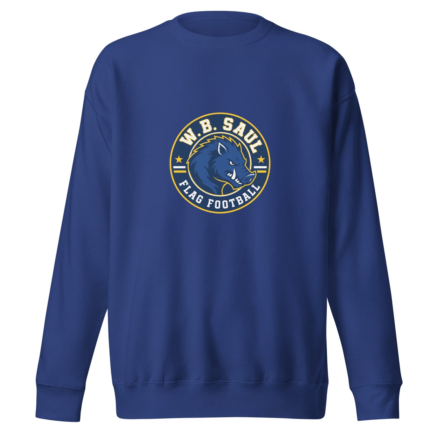 Performance | Crewneck | W.B.Saul Razorbacks | Badge Logo