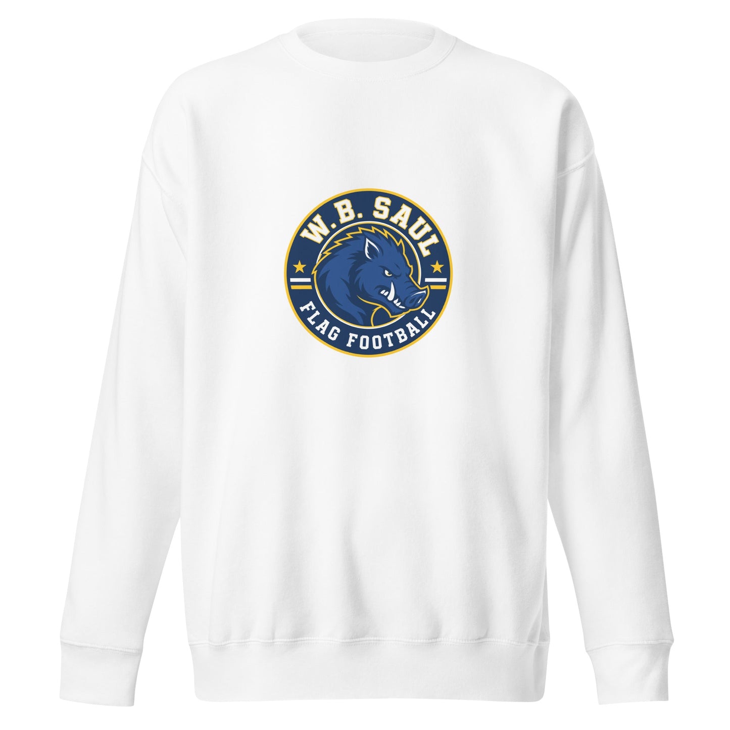 Performance | Crewneck | W.B.Saul Razorbacks | Badge Logo