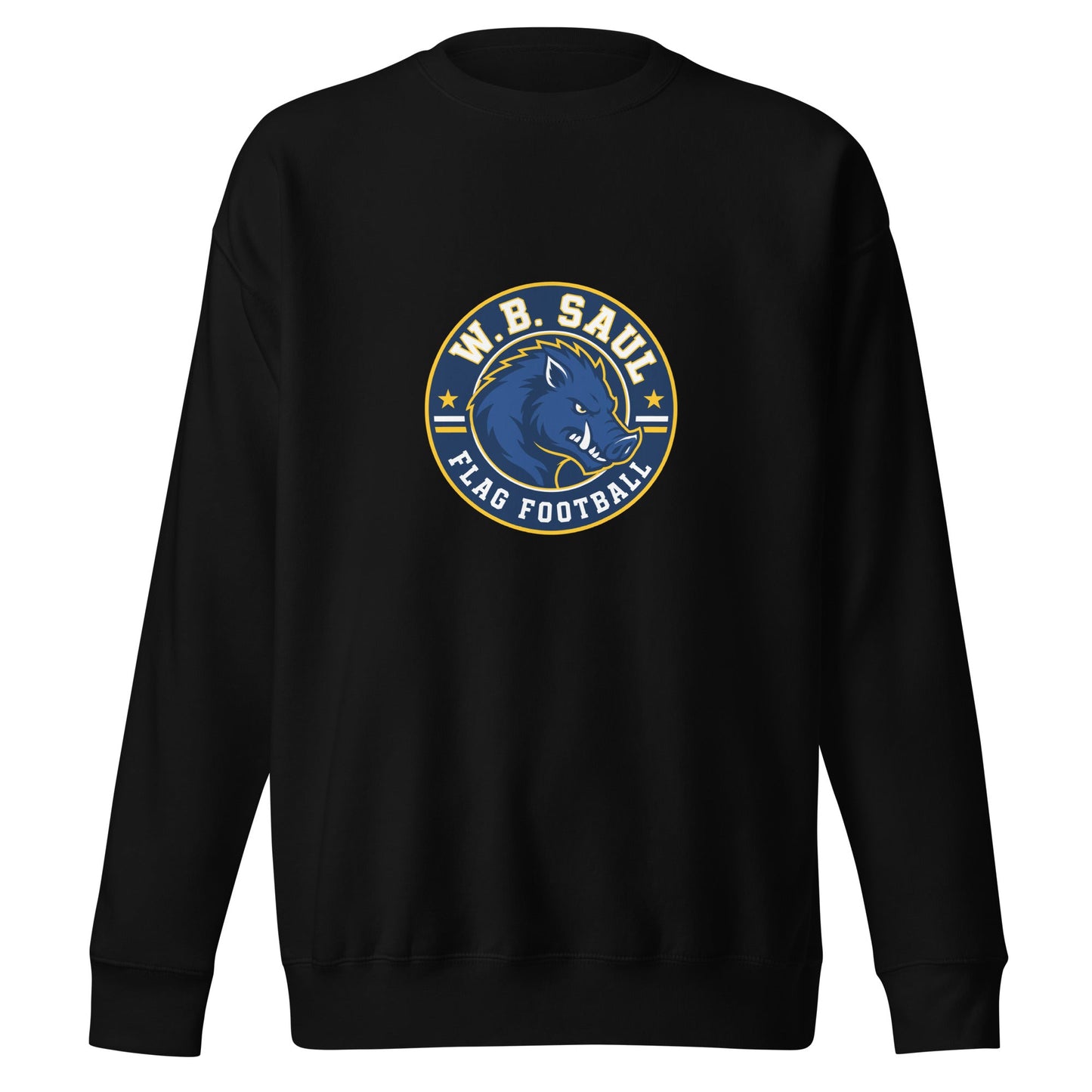 Performance | Crewneck | W.B.Saul Razorbacks | Badge Logo