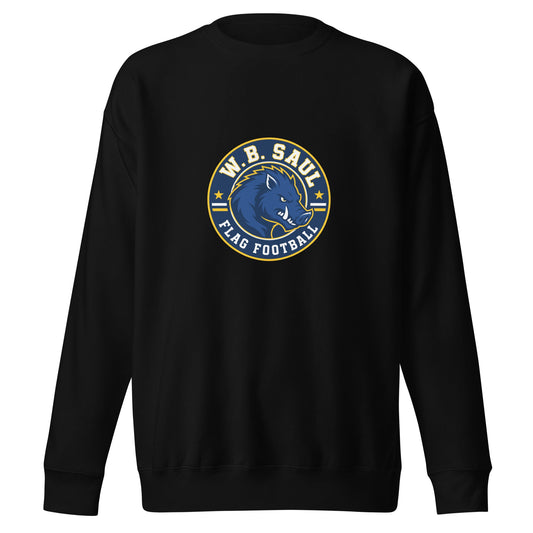 Performance | Crewneck | W.B.Saul Razorbacks | Badge Logo