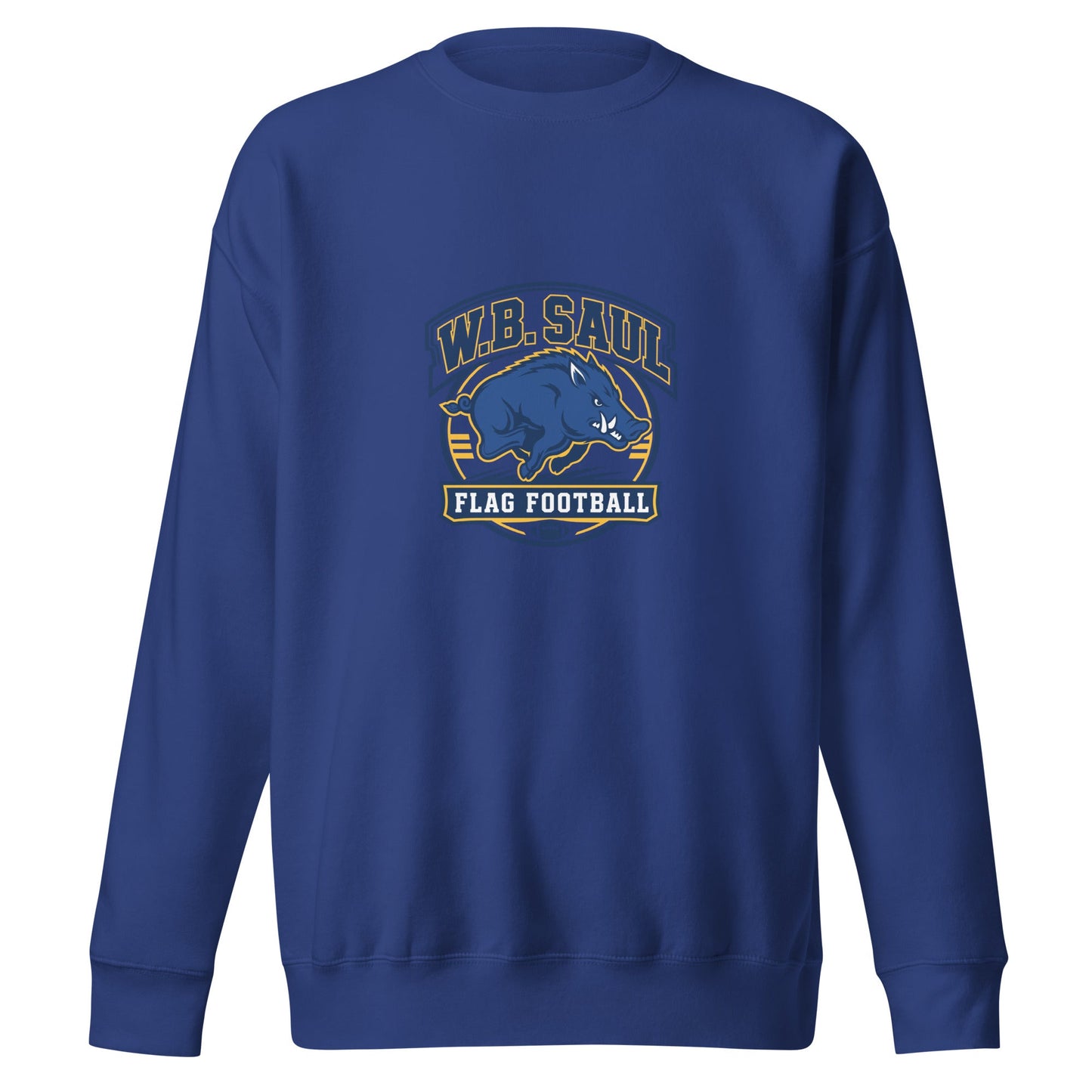 Performance | Crewneck | W.B.Saul Razorbacks | Emblem Logo