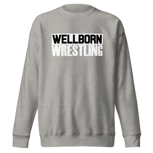 Performance | Crewneck | Wellborn Youth Wrestling | Script Logo