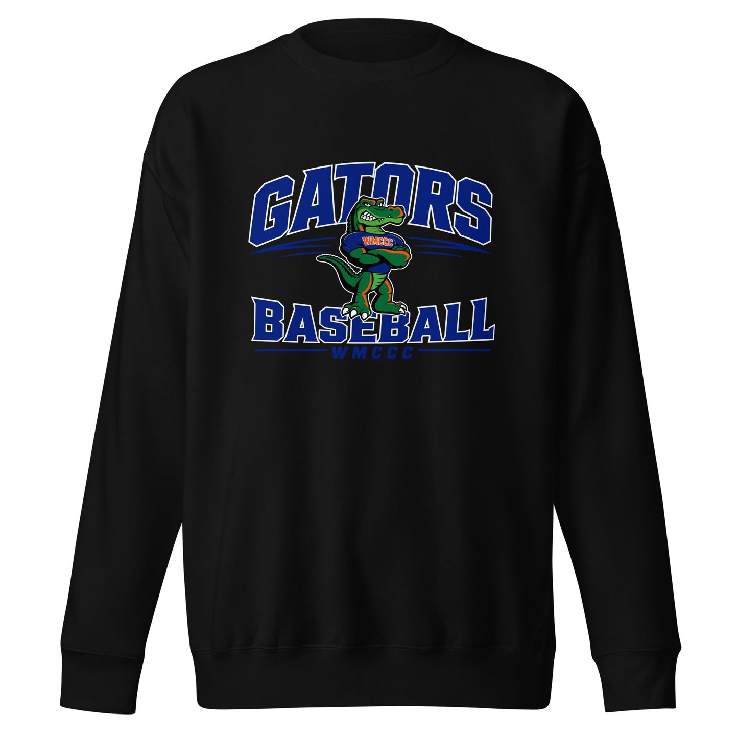 Performance | Crewneck | West Memphis Community Christian College Gators | Emblem Logo