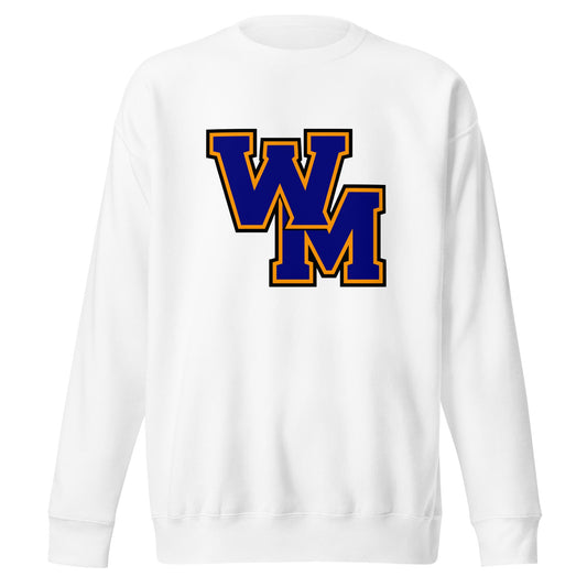 Performance | Crewneck | West Memphis Community Christian College Gators | WM-Mark Logo