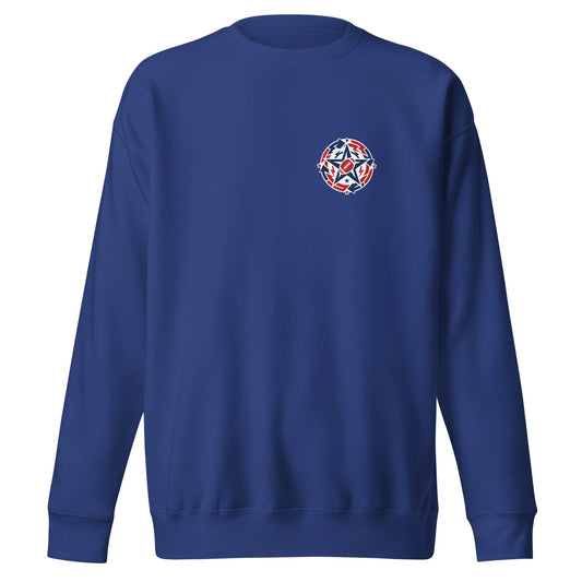 Performance | Crewneck | West Mound Stars | Apex Logo