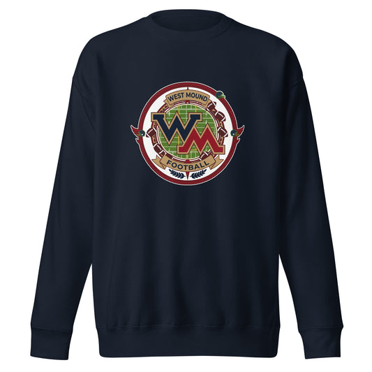 Performance | Crewneck | West Mound Stars | Badge Logo
