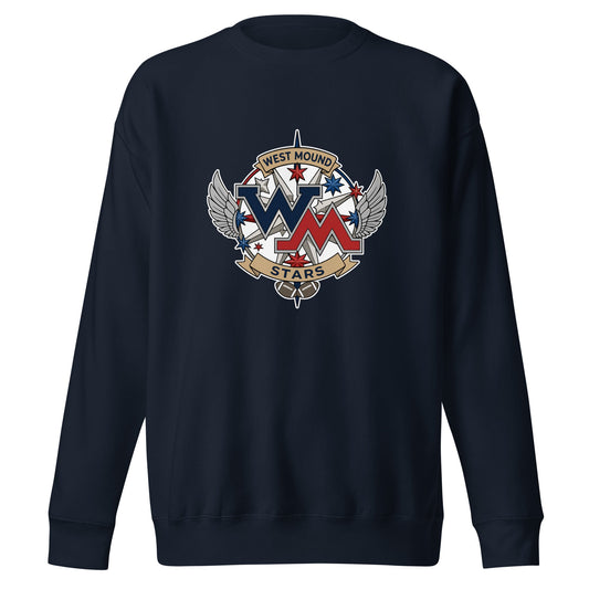 Performance | Crewneck | West Mound Stars | Crest Logo