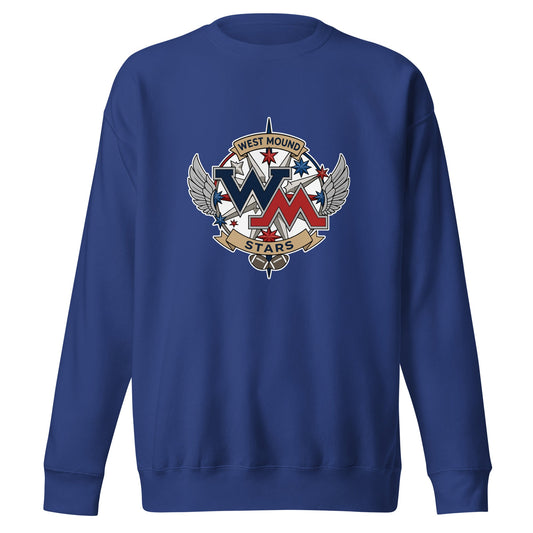 Performance | Crewneck | West Mound Stars | Crest Logo