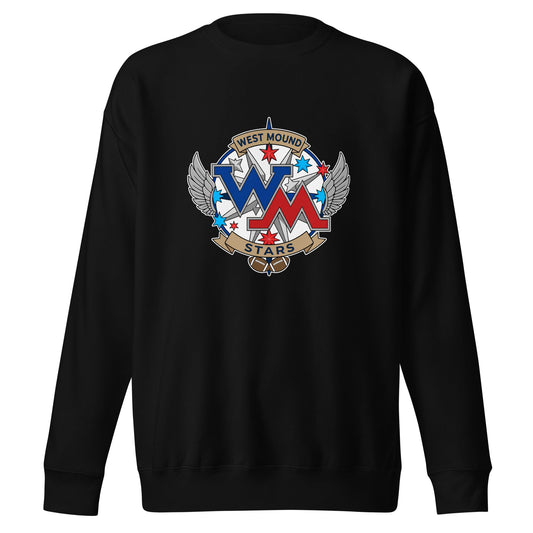 Performance | Crewneck | West Mound Stars | Emblem Logo