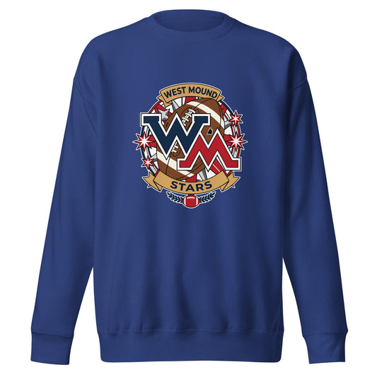Performance | Crewneck | West Mound Stars | Vanguard Logo