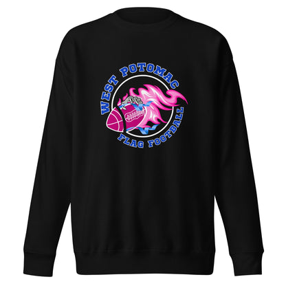 Performance | Crewneck | West Potomac Flag Football | Crest Logo