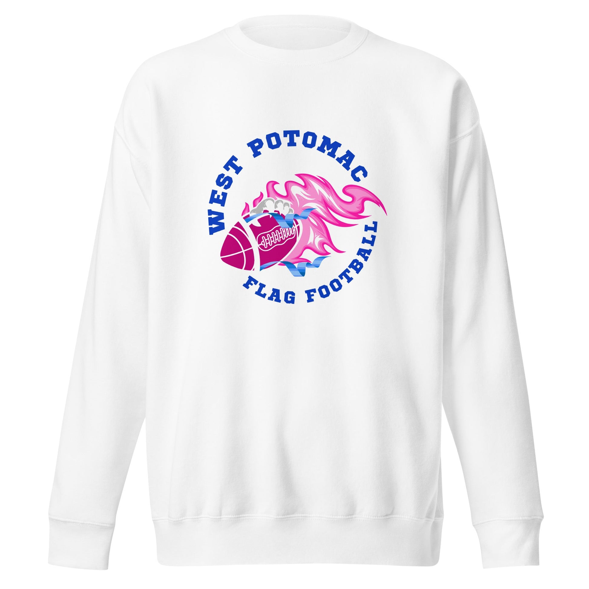 Performance | Crewneck | West Potomac Flag Football | Crest Logo