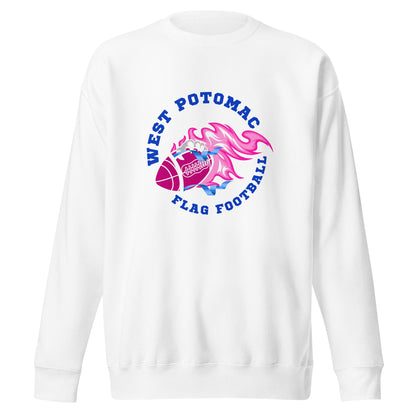 Performance | Crewneck | West Potomac Flag Football | Crest Logo