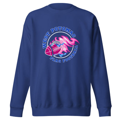 Performance | Crewneck | West Potomac Flag Football | Crest Logo