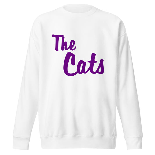 Performance | Crewneck | Western Carolina Ultimate | Cats Wordmark Logo