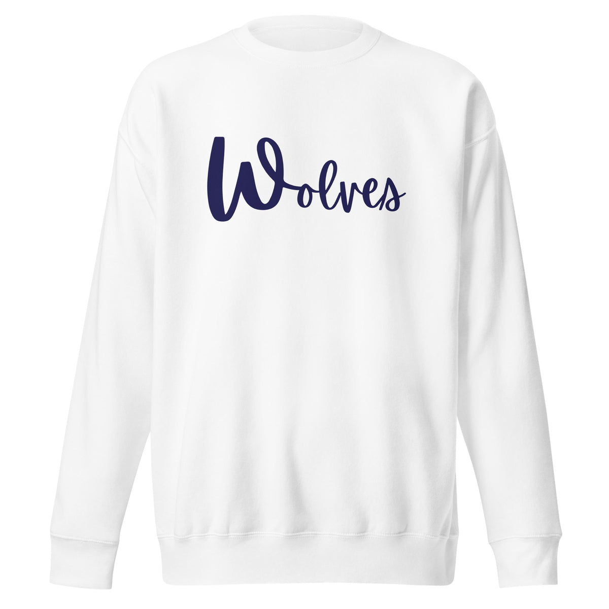 Performance | Crewneck | White Mountain School | Script Logo