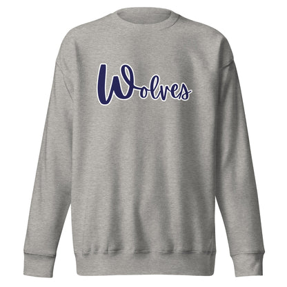 Performance | Crewneck | White Mountain School | Script Logo