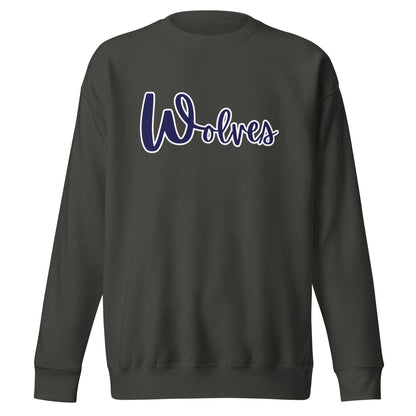 Performance | Crewneck | White Mountain School | Script Logo