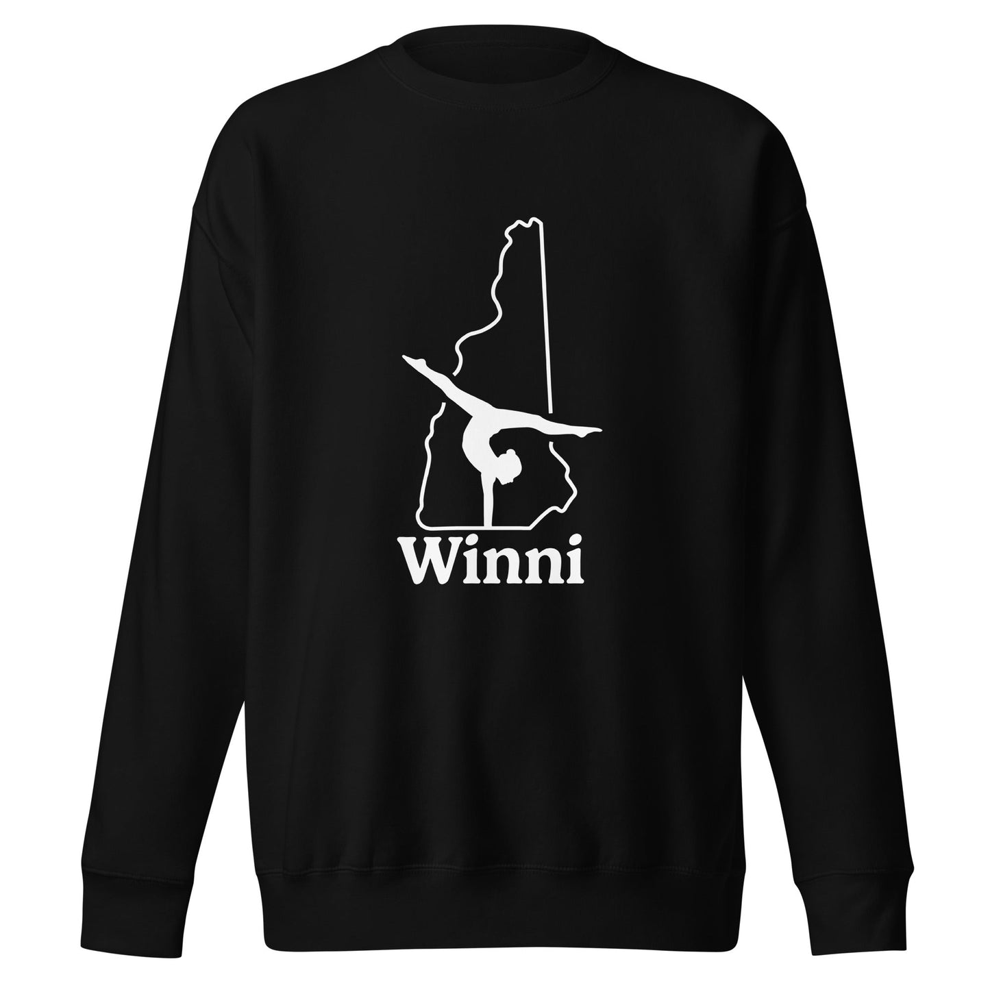 Performance | Crewneck | Winni Gymnastics | NH Logo
